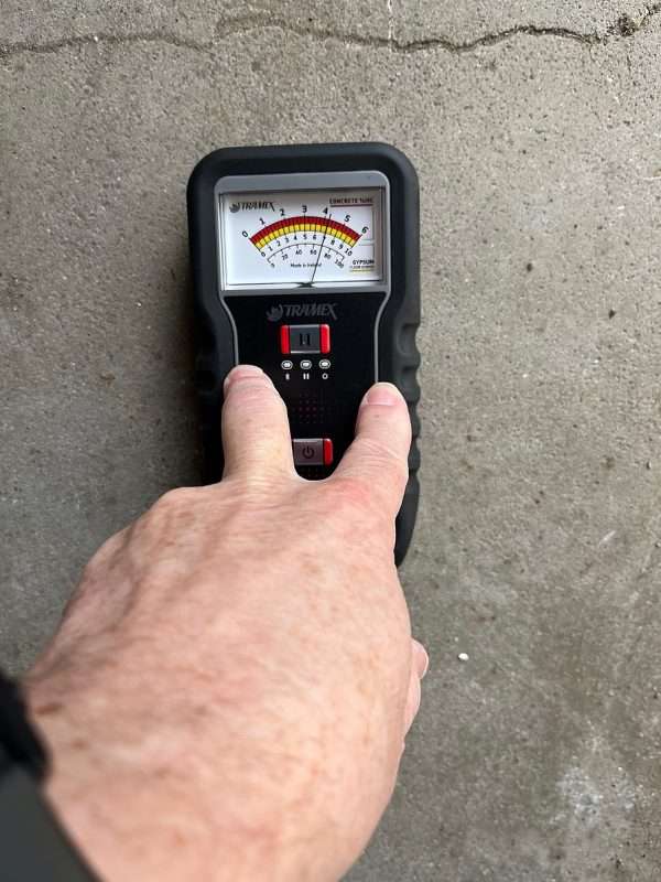 moisture reading image
