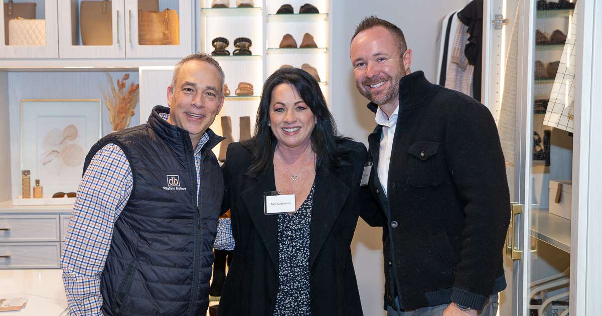 Tara Granahan at the Inspired Closets ribbon cutting