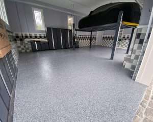 Concrete Floor Coatings for Garages - after